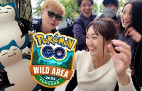 ワイルドエリア福岡2日目、仲間とワイルドに参戦で最高すぎた!!【ポケモンGO】