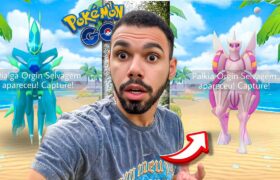 DIALGA E PALKIA SHINY🚨AO VIVO🚨 EVENTO NO JAPÃO!!!  #pokemongo