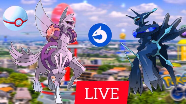 Dialga & Palkia ✨ Raids invite Live 🔴 Pokemon Go #Raids #pokemon #dialga