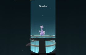 Evolution of goomy into goodra in Pokemon go #pokemon #pokemongo #viralvideo #goomy #goodra