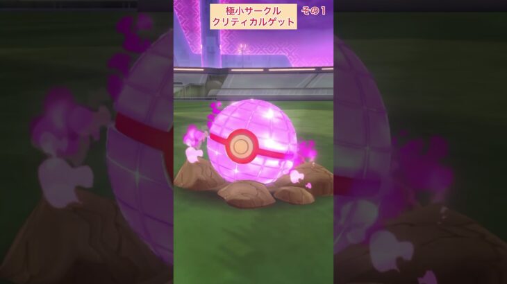 【難易度中】ダイマックスゲンガー極小サークルクリティカルゲット！【ポケモンGO】