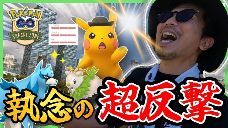 【ポケモンGO】シン・劇場版！！初挑戦『サファリゾーン』でまさかの大苦戦！？色違いザシアン＋背景付き色違い２種を本気で狙い散らかしてみた！！【仁川完全版】