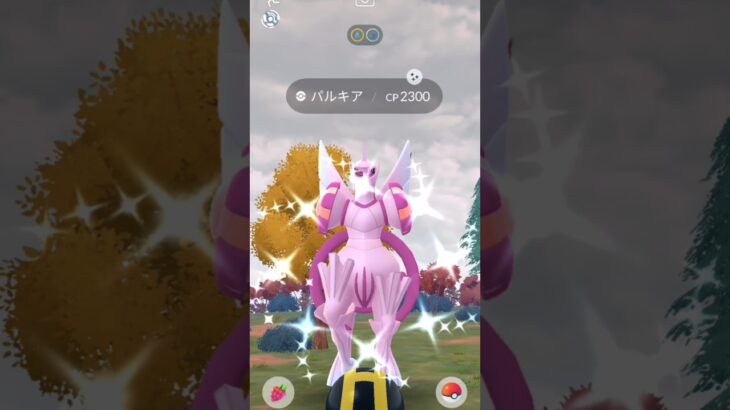 GOバトルリーグで伝説色違い！ #pokemongo ＃ポケモンGO＃GOバトルリーグ＃＃色違い＃色違いパルキア＃パルキア＃GOバトルリーグ報酬