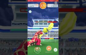 【ポケモンGO】男は黙ってレジエレキ１人討伐！ #shorts #ポケモンgo #ポケモン #ソロ討伐