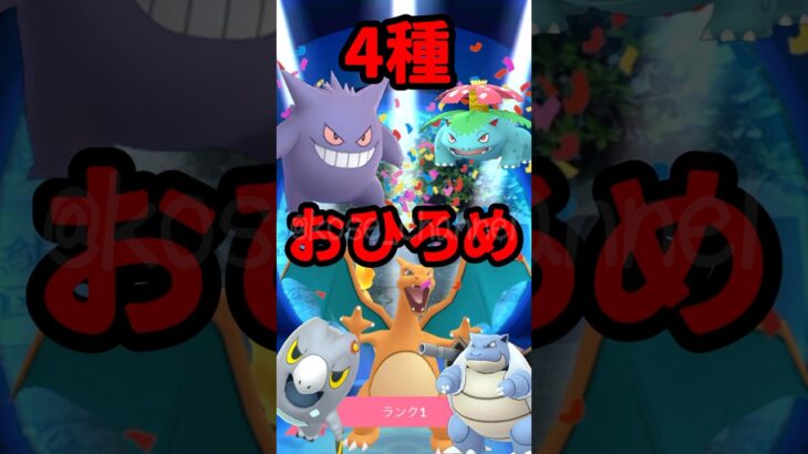 【ポケモンGO】おひろめ4種類だよ！ゲンガー少なめ要注意！ #2024年11月4日 #おひろめ