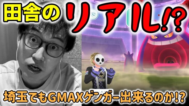 【ポケモンGO】コレが田舎キョダイマックスのリアル!?埼玉の田舎でもGMAXゲンガー成立するのか検証！