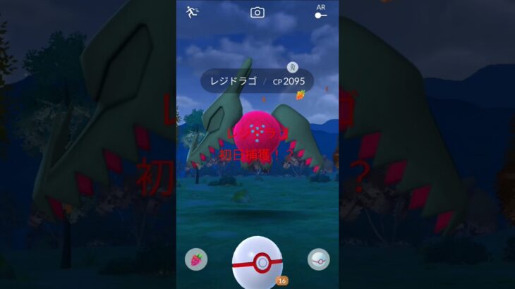 ポケモンGO、初日レジドラゴ捕獲成功！！＃ポケモンGO＃ポケモン