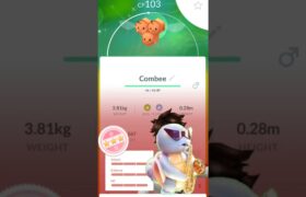 Getting lucky with hombee rare shundo ✨ shiny #pokemon #pokmongo #ポケモンgo