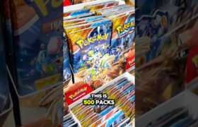 I Opened 500 Packs of the Brand New Pokemon Set Surging Sparks🤯⚡️#Pokemon #PokemonTCG #pokemoncards