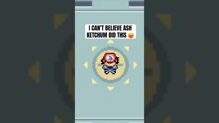 I can’t believe Ash Ketchum did this …. #pokemon #shorts