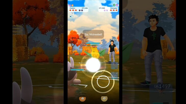 Opponent doesn’t expect that switch / Pokemon go /#pokemon#pokemongo#gobattleleague#pvp#shorts