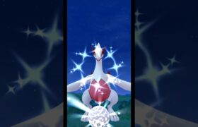 Shiny lugia caught Pokemongo #pokemon #ポケモンgo #pokemongo #lugiaraid #lugia #raidbattle #pogoraids