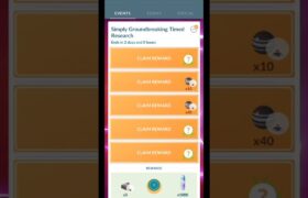 Simply groundbreaking timed research pokemongo #pokemon #ポケモンgo #pokemongo #pogoraids #fieldresearch