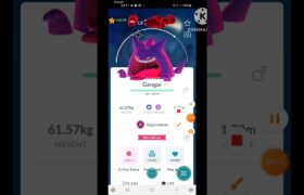 World First Ever Gigantamax Gengar In #Pokemon Go  #shorts #youtubeshorts #pokemongo