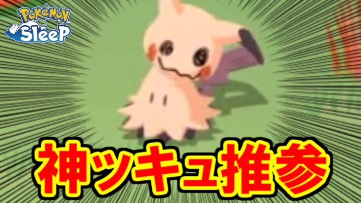 そういうミミッキュほんま助かる・・・・なお厳選。【ポケモンスリープ】