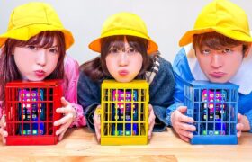 たすけて～＞＜ママにスマホを閉じ込められた！ゲームがしたい… 小学生と幼稚園児でミッションをクリアしてスマホを取り戻そう！【寸劇】