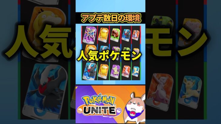 【12/10】勝率＆使用率＆BAN率ランキング【ポケモンユナイト】#ポケモンユナイト #UNITEAPI #店長すぐ