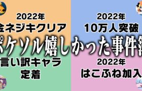 【廃人の目にも涙】ポケソル5年間の活動で『嬉しかった事件TOP3』を発表します