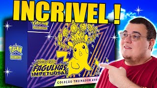 ABRI A NOVA COLEÇÃO TREINADOR AVANÇADO DE FAGULHAS IMPETUOSAS CARTAS POKEMON TCG UNBOXING