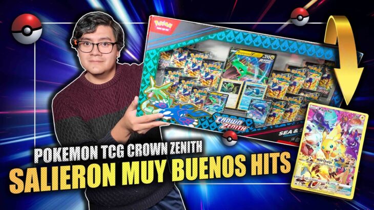 ABRÍ LA MEJOR CAGA DE POKEMON TCG CRWON ZENITH 😱🔥 | El Tio pixel