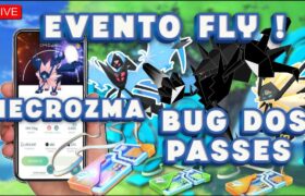 EVENTO FLY ! RAIDs NECROZMA + BUG Dos PASSES MUITOS GRÁTIS | POKEMON GO FAKEGPS SEM BAN ? 【ポケモンGO】