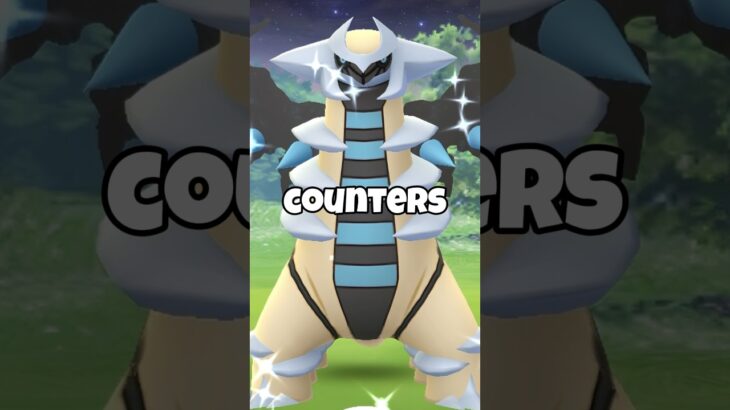 GIRATINA ALTERED Best Raid Counters In Pokémon GO! #pokémongo