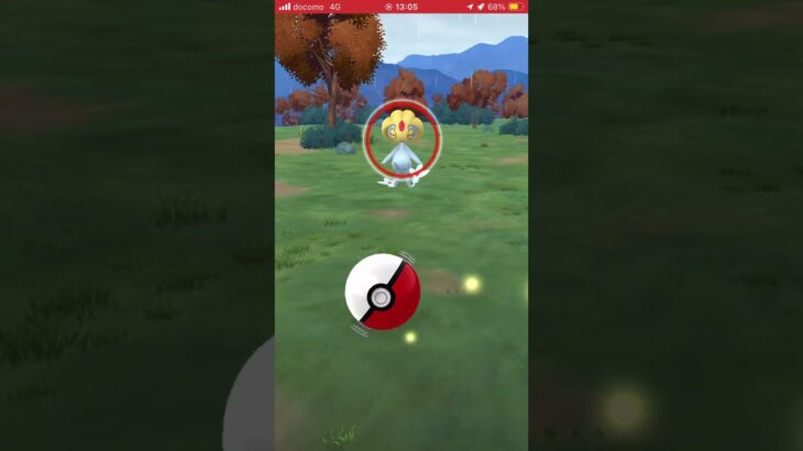 ポケモンGO 野生でユクシー出た！