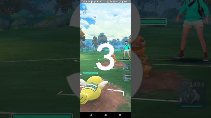 ポケモンGOスーパーカップ対戦⚔️ノコッチ＆ヤレユータン＆バイウールー全4戦ノーマル縛り②