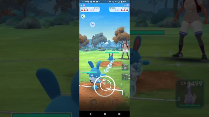 ポケモンGOファンタジーカップ対戦マリルリ＆ヌメルゴン＆バクガメス全5戦④