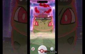 （ポケモンGO）色違いフシギダネ待ってたよ😆#ポケモンgo #pokemongo #shorts