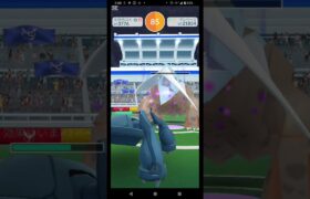 ヒスイクレベースにソロで挑戦したらなんと！！　#ポケモンGO　#ヒスイクレベース　#shorts