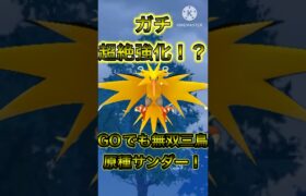 【ポケモンGO】剣盾で無双しまくった原種サンダーが滅茶苦茶な強化貰って帰ってきたwwwwwwwww(ハイパーリーグ)#ポケモンgo #goバトルリーグ #shorts