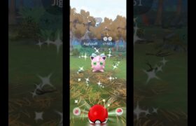 Getting lucky with 🙀Jigglypuff in Pokemon Go #pokemon #pokmongo #ポケモンgo