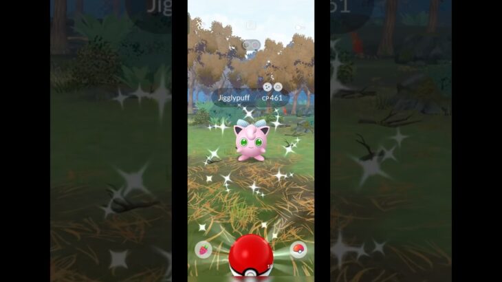 Getting lucky with 🙀Jigglypuff in Pokemon Go #pokemon #pokmongo #ポケモンgo