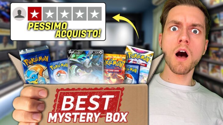 Ho Comprato le BEST MYSTERY BOX di carte Pokèmon dei MIGLIORI Negozi d’Italia ! (Scelta PESSIMA…)