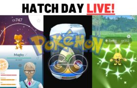 🔴*LIVE* HATCH DAY + GIRATINA RAIDS! | Pokemon GO!