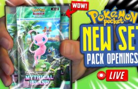 ✅ NEW EXPANSION! Pack Opening For Mythical Island! – Pokémon TCG Pocket!