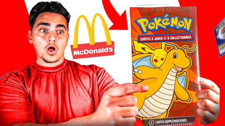 Ouverture des Boosters Pokémon McDonald’s 2024 !