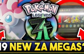 POKEMON NEWS! 19 NEW MEGA EVOLUTIONS FOR LEGENDS Z-A RUMOR! SWITCH 2 PRO CONTROLLER LEAKS & MORE!