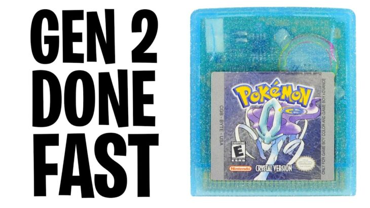 Pokemon Crystal Nuzlocke in under 3 Hours