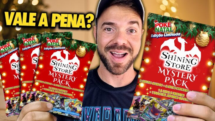 🔥R$300 reais em Mystery Packs Pokemon 3.0! Vale a pena?