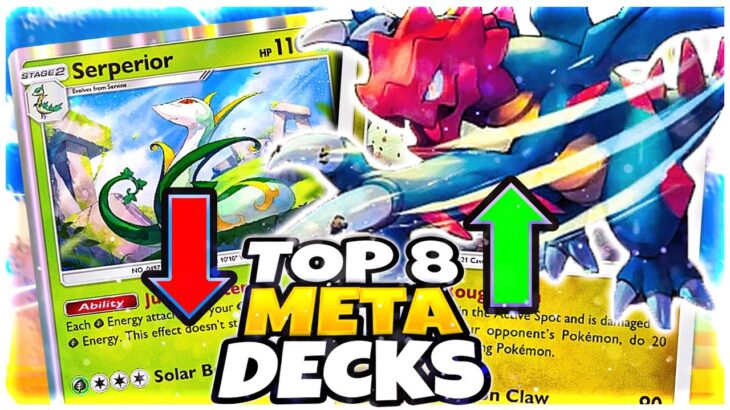 Top 8 CURRENT META Decks In Pokemon Pocket