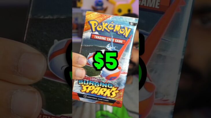 Turning a $5 Pokemon Booster Pack into GOLD!