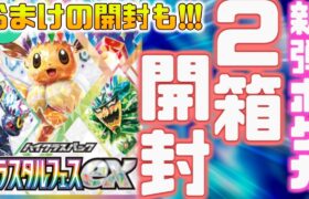 【ポケカ開封】exカードが確定らしい新弾のポケモンカード「テラスタルフェスex」をボックス買いしたので開けまくる楽しい配信！！！【ポケモンSV】