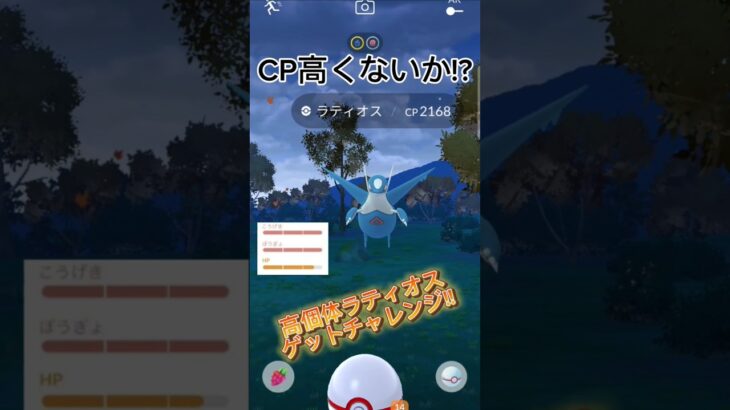 高個体ラティオスゲットチャレンジからのメガシンカ!!#ポケモンgo #ポケモン #メガラティオス