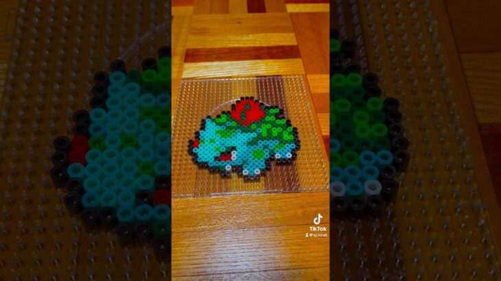 #ポケモン  #pokemon  #アイロンビーズ  #ironbeads  #ポケモンGO #pokemongo #フシギソウ  #ivysaur