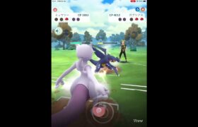 ミャウツー強すぎる #shorts #ポケモンgo