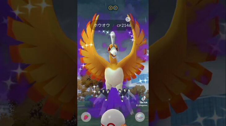 2025.1.19ポケモンGOホウオウレイド#ポケモン #ポケモンGO #ホウオウ #レイド #色違い