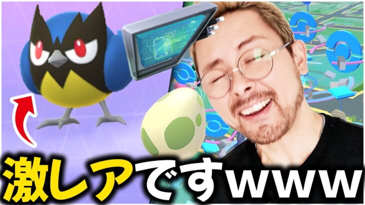 ココガラがレアすぎるｗｗｗマグネットルアー6個で○○匹！？【ポケモンGO】