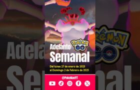 Adelanto semanal Pokémon GO (27 de enero – 2 de febrero)